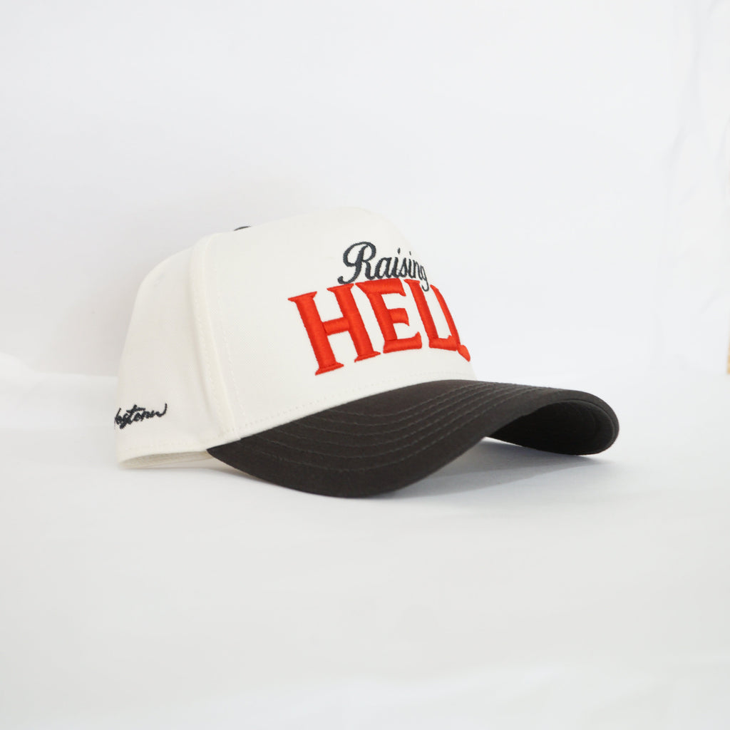 Raising Hell snapback - Built for those who raise a little hell, not excuses.